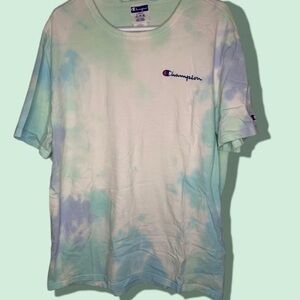 Champion Men’s  Cloud Dye Heritage Short Sleeve Tee, Size L